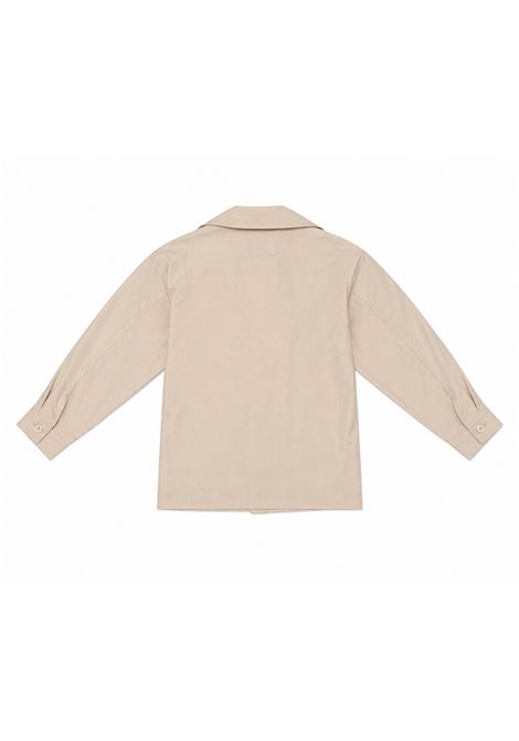 Camicia con tasche PAOLO PECORA KIDS | PP4193BEIGE